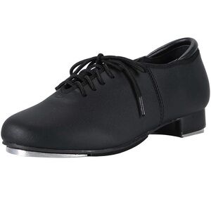 Classic Black Tap Dance Shoes - NWOT